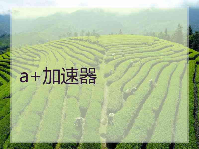 a+加速器
