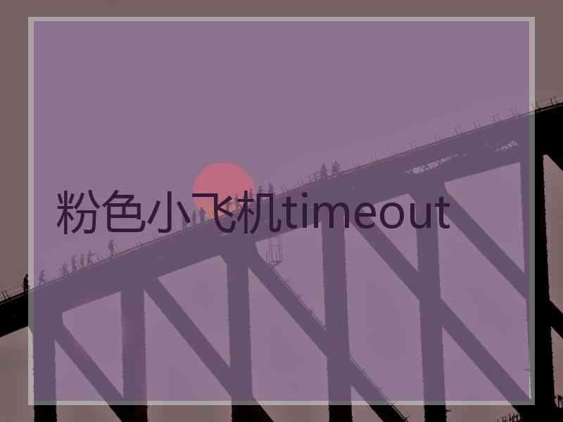 粉色小飞机timeout
