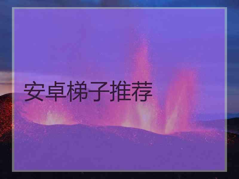 安卓梯子推荐